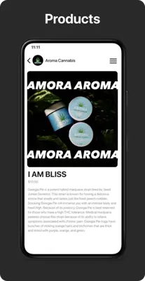 Aroma Cannabis android App screenshot 1